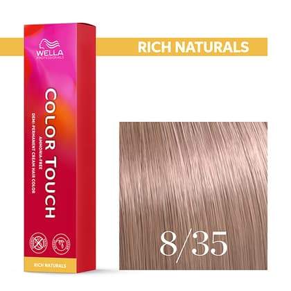 Color Touch 8/35 Rich Naturals Hellblond Gold-Mahagoni
