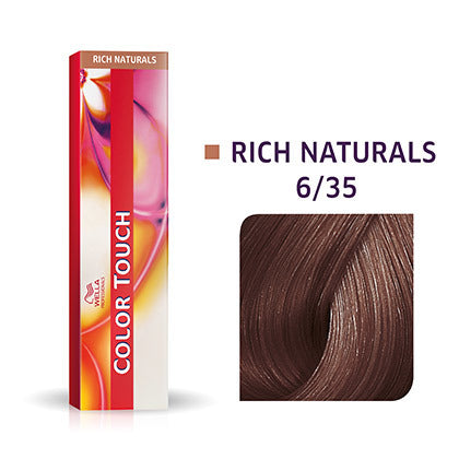 Color Touch 6/35 Rich Naturals dunkelblond gold-mahagoni