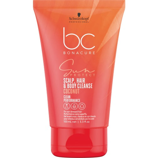 BC Bonacure Sun Protect 3-in-1 Scalp, Hair & Body Cleanse 100 ml