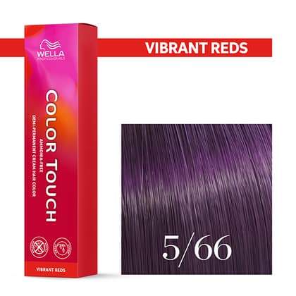 Color Touch 5/66 Vibrant Reds hellbraun violett-intensiv