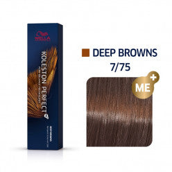 Koleston Perfect 7/75 Deep Browns mittelblond braun-mahagoni 60ml