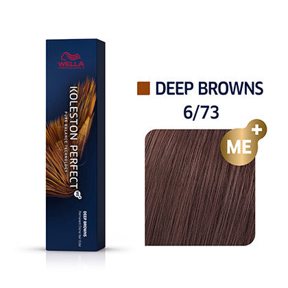 Koleston Perfect 6/73 Deep Browns dunkelblond braun-gold 60ml