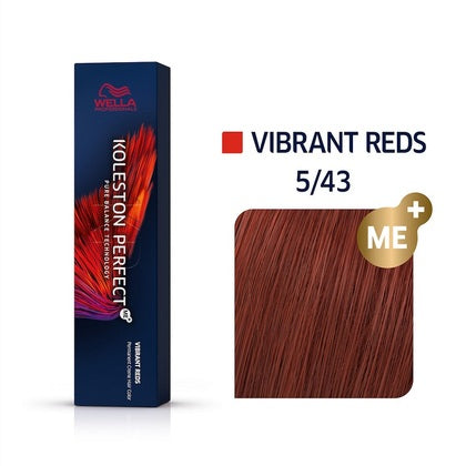 Koleston Perfect 5/43 Vibrant Reds hellbraun rot-gold 60 ml