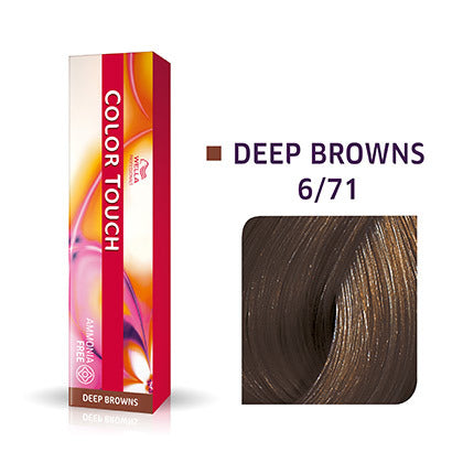 Color Touch 6/71 Deep Browns dunkelblond braun-asch