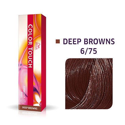 Color Touch 6/75 Deep Browns dunkelblond braun-mahagoni