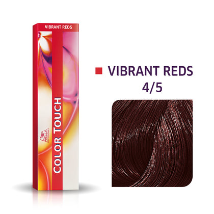 Color Touch 4/5 Vibrant Reds mittelbraun mahagoni