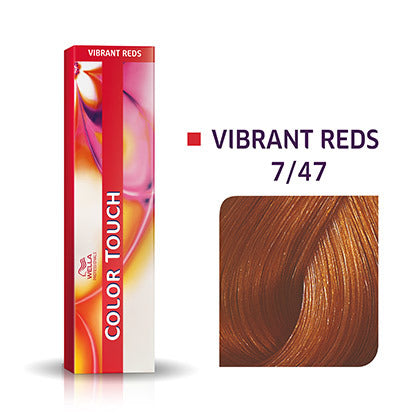 Color Touch 7/47 Vibrant Reds mittelblond rot-braun