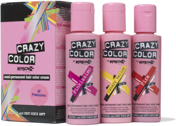 CRAZY COLOR 49 Canary Yellow 100ml